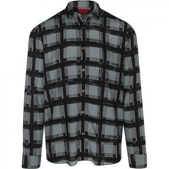 BOSS Camisa Hombres de Manga Larga Estilo EMERO