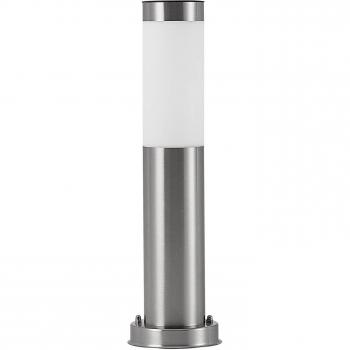 Baliza solar Lindby Sirita, acero inoxidable