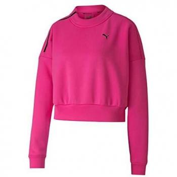 Puma Pull à Zip Train Femme Rose Lumineux FR : L