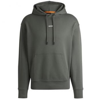 Felpa con Cappuccio BOSS Open Grey Uomo S