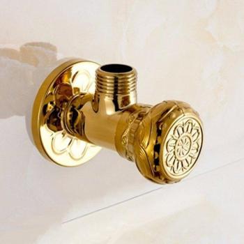 Manguera de llenado de baño latón antiguo con grifo Malex ½