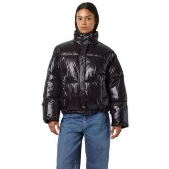 Noisy May Winter‑Pufferjacke NMALLIE SHINY – Schwarz, L (Damen)