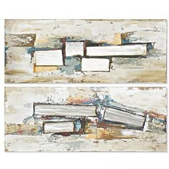 Cadre Mural Loft Abstract 150x60 cm – Set Double