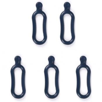 Banda de Goma Antideslizante para Faros de Bicicleta (5 piezas)