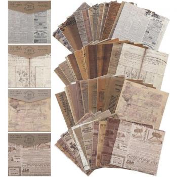 Papier Journaux Rétro 240 Feuilles
