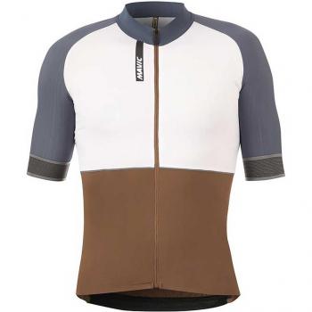 Maglia Mavic Ksyrium a maniche corte bianco arancio cielo