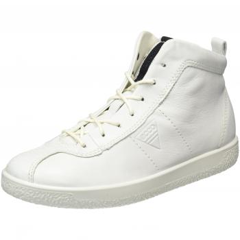 Ecco Damen Soft 1 Ladies Sneaker, Weiß, 41 EU