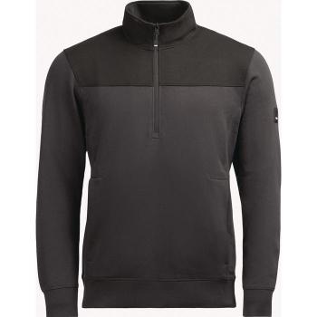 Parka sportiva con cappuccio FHB, taglia grande, colore scuro grigio-nero