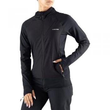 Felpa Viking Dimaro Nera con Zip