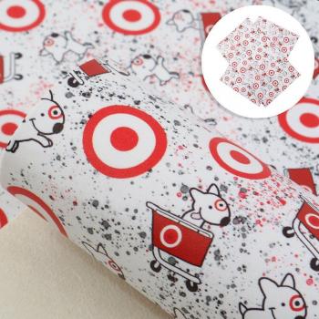 20x33cm Cartoon Princess Leather Crafting Fabric