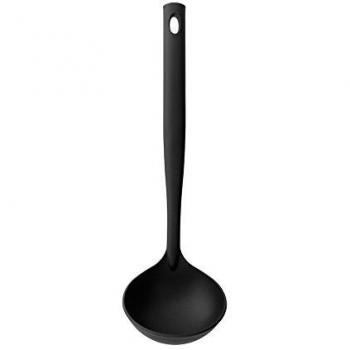 Brabantia 365225 Deluxe Soup Ladle – All‑Nylon, Black