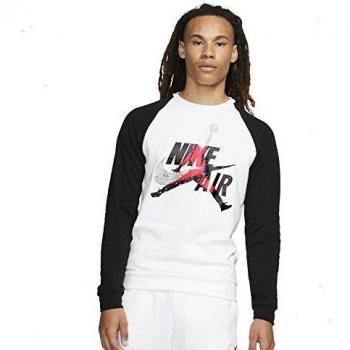 Top Uomo Nike CK2848-100 in Bianco con Accenti Neri