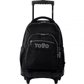 Mochila Escolar con Ruedas Negro