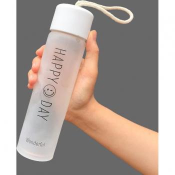 Ins Style Frosted Water Bottle
