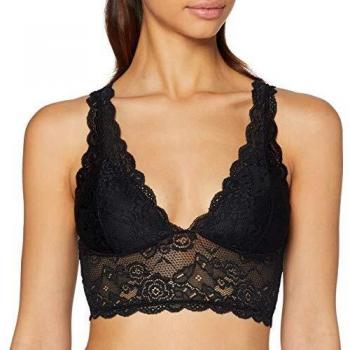 Only Chloe Lace Trim Sports Bra