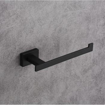 Dorado y Negro: Soporte de Papel Mttuzk para Baño
