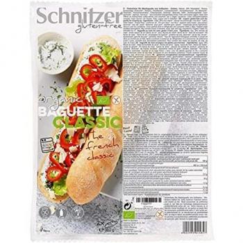 Schnitzer glutenfreies Bio Baguette classic, 5er Pack (2 X 180g)