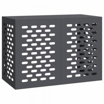 VidaXL Copertura Condizionatore Antracite 100×50×70 cm Steel Edition