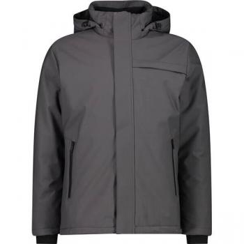 2XL Male Dark Grey Softshell Coat (Cmp 33k3837)