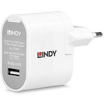 LINDY Smart 12W USB Type A Charger