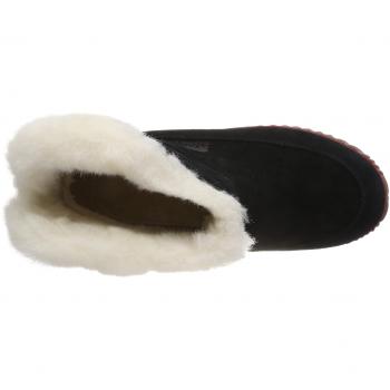 Sorel Femme Botte, Out N About Bootie, Noir/Blanc (Naturel), Taille : 36