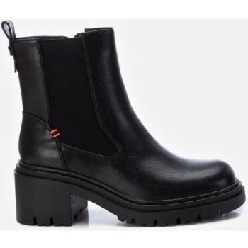 Botines de mujer Refresh 171474 negro con cierre de cremallera