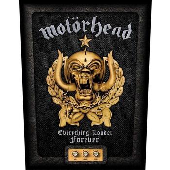 Forever Loud MotoPatch – Black/Gold, One Size