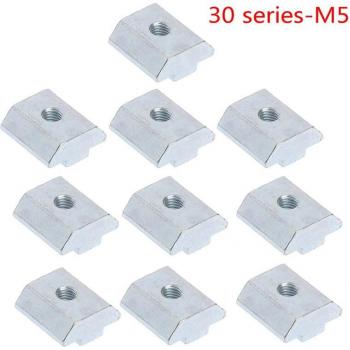 10 pièces écrous carrés pour marteau M4/M5/M6
