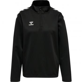 Hummel Women's hmlCORE XK Black Half Zip Sweatshirt