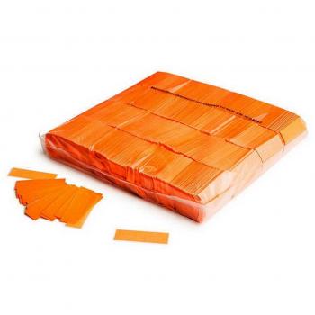 UV‑Konfetti Slowfall 55×17 mm – Leuchtend Orange, Magic FX Verpackung