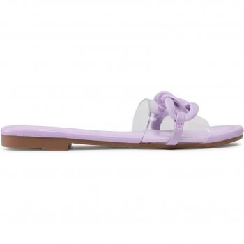 DeeZee LS5712‑03: Weiche Violett-Pantoletten