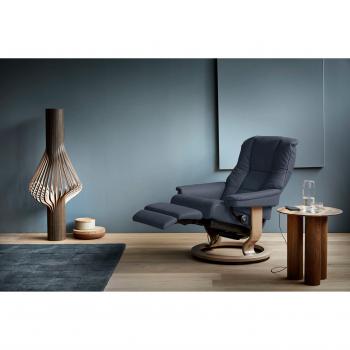 Stressless Mayfair Sessel – 2‑Motor elektrisch, Ledermaterial BATICK – Größe M & L – Farbcode Paloma Blau