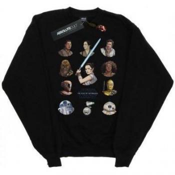 Krieg der Sterne: The Rise of Skywalker Mädchen Sweatshirt mit Resistance Line-Up