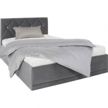 Adamas Polsterbett von Westfalia, elegantes Design mit Strasssteinen