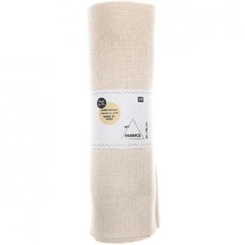Toile Punch Needle Mönchstoff Beige 50 x 140 cm
