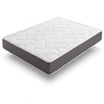 Colchón Viscoelástico Luxury Grafeno Therapy 22 cm con Sistema Air-Fresh y Firmeza Medio-Alta (150x190 cm)