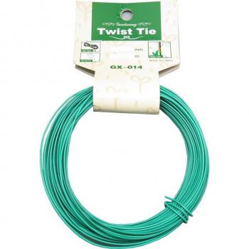 12/15m Green Coated Garden Wire for Plant Tying