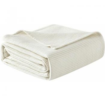 Coperta Divano 220x240 cm – Crema Woltu Waffle