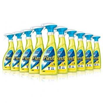 Flash Floor Cleaner & Grease Remover, Lemon, 4.69 Litres
