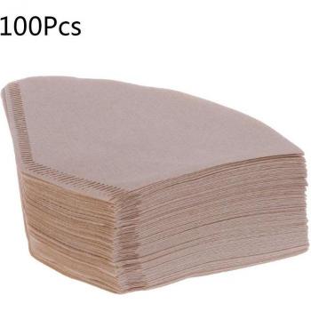 Filtros de café sin blanquear 100 Uds