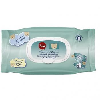 Trudi baby care salviettine igienizzanti antibatterico 64 pezzi