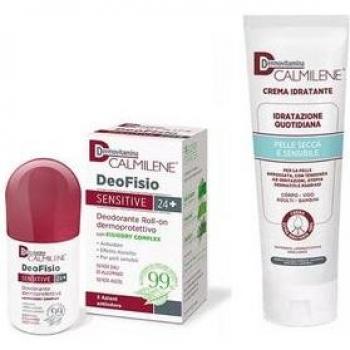 Pack Dermovitamina Calmilene DeoFisio Sensitive + Crème Hydratante