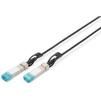 Digitus DN-81221-01 Câble de Fibra Óptica 1m SFP+ Noir