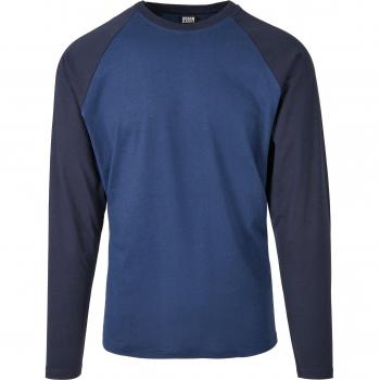 T-shirt Maniche Lunghe Urban Classics Raglan Contrast Longsleeve