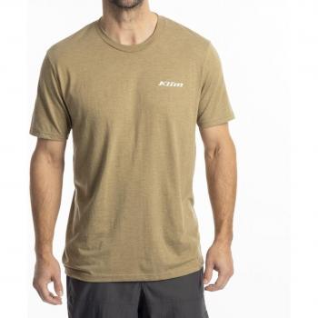 Blanc & Brun T-Shirt XL Klim Saddle Mountain Tri-Blend