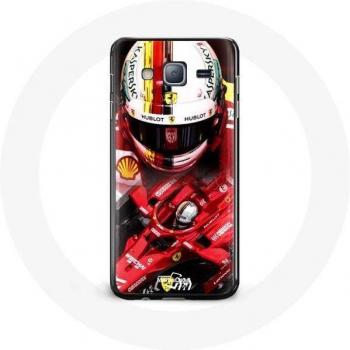 J3 2016 F1 Red Sport‑Soft Protective Case