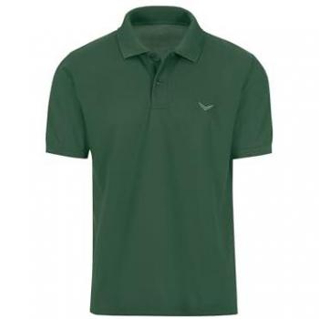 TRIGEMA Damenpolo DELUXE Piqué, XL, efeufarben