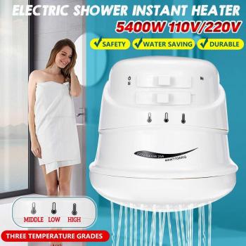 Cabezal de ducha con calentador de agua ajustable 110V/220V