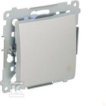 Interruttore e Pulsante Argento Kontakt DW7.01/43