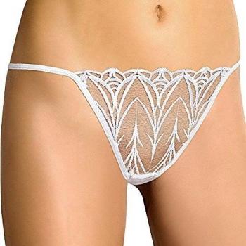 V-5168 Tanga Lirio Blanco Axami